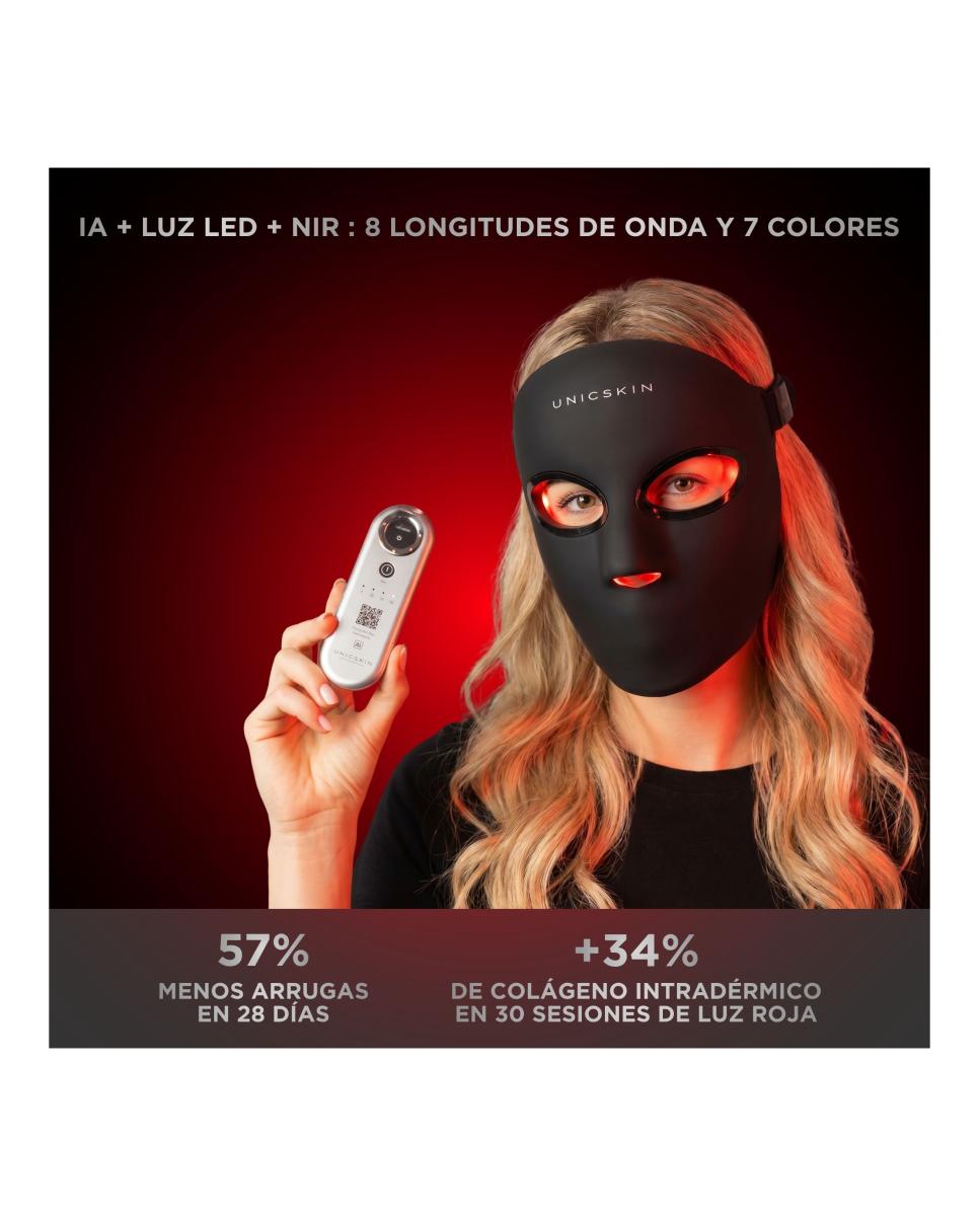 Unicled Centurion Korean Mask 5.0  Máscara Facial Con Tecnología Led  Nir  Ia 10