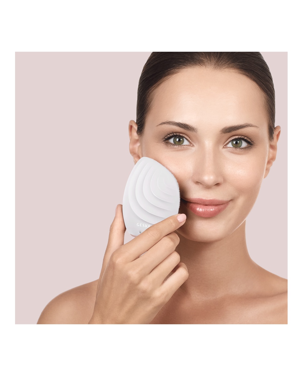 Dispositivo Facial Sonic Brush 5 in 1 White Rose Gold Geske · El