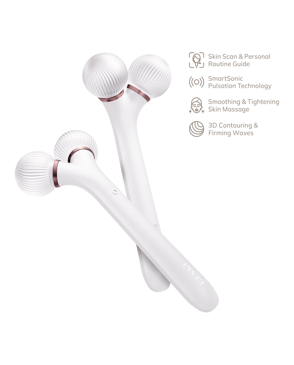 Dispositivo Facial Sonic Facial Roller 4 in 1 White Rose Gold Geske 2