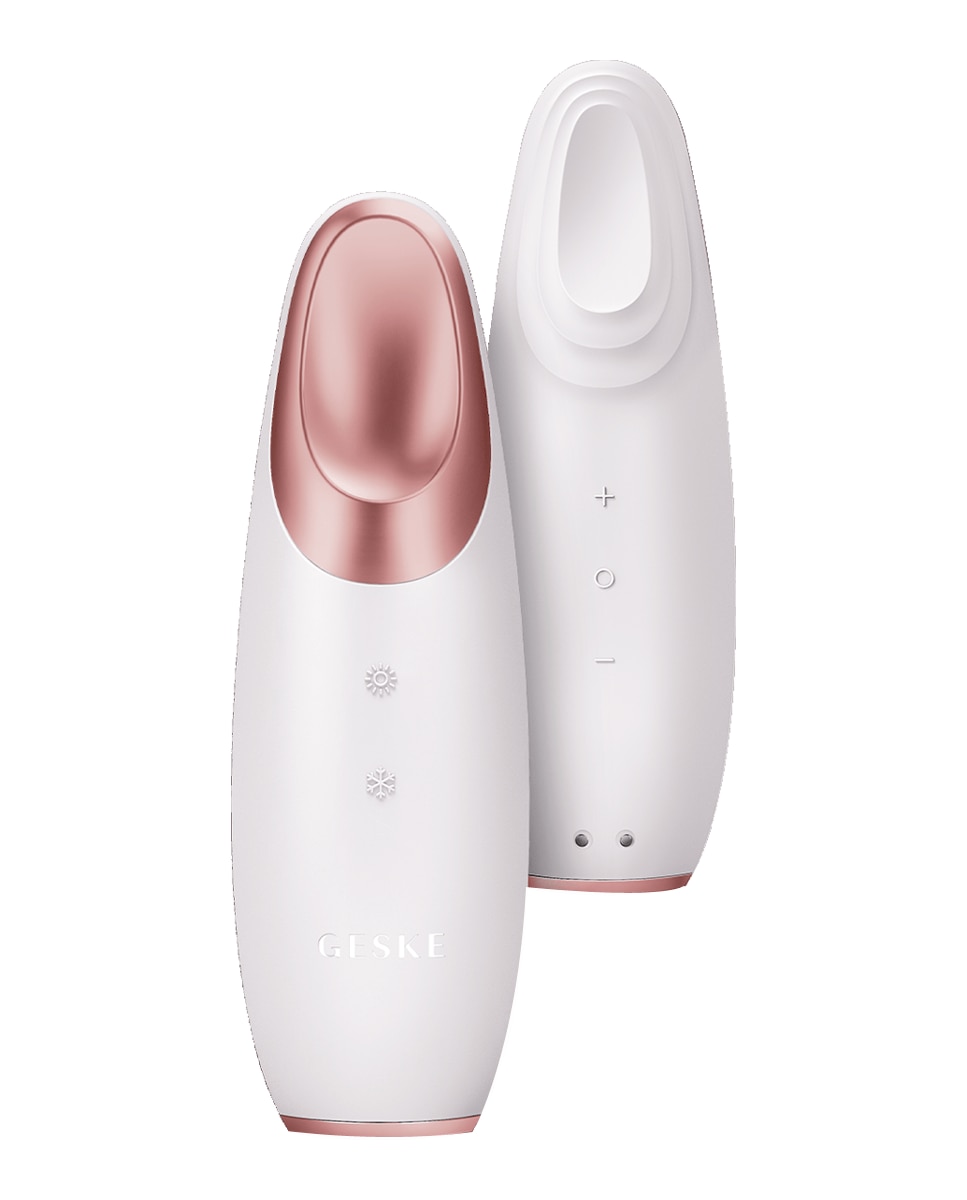 Dispositivo Facial Warm & Cool Eye Energizer 6 in 1 White Rose Gold Geske 1