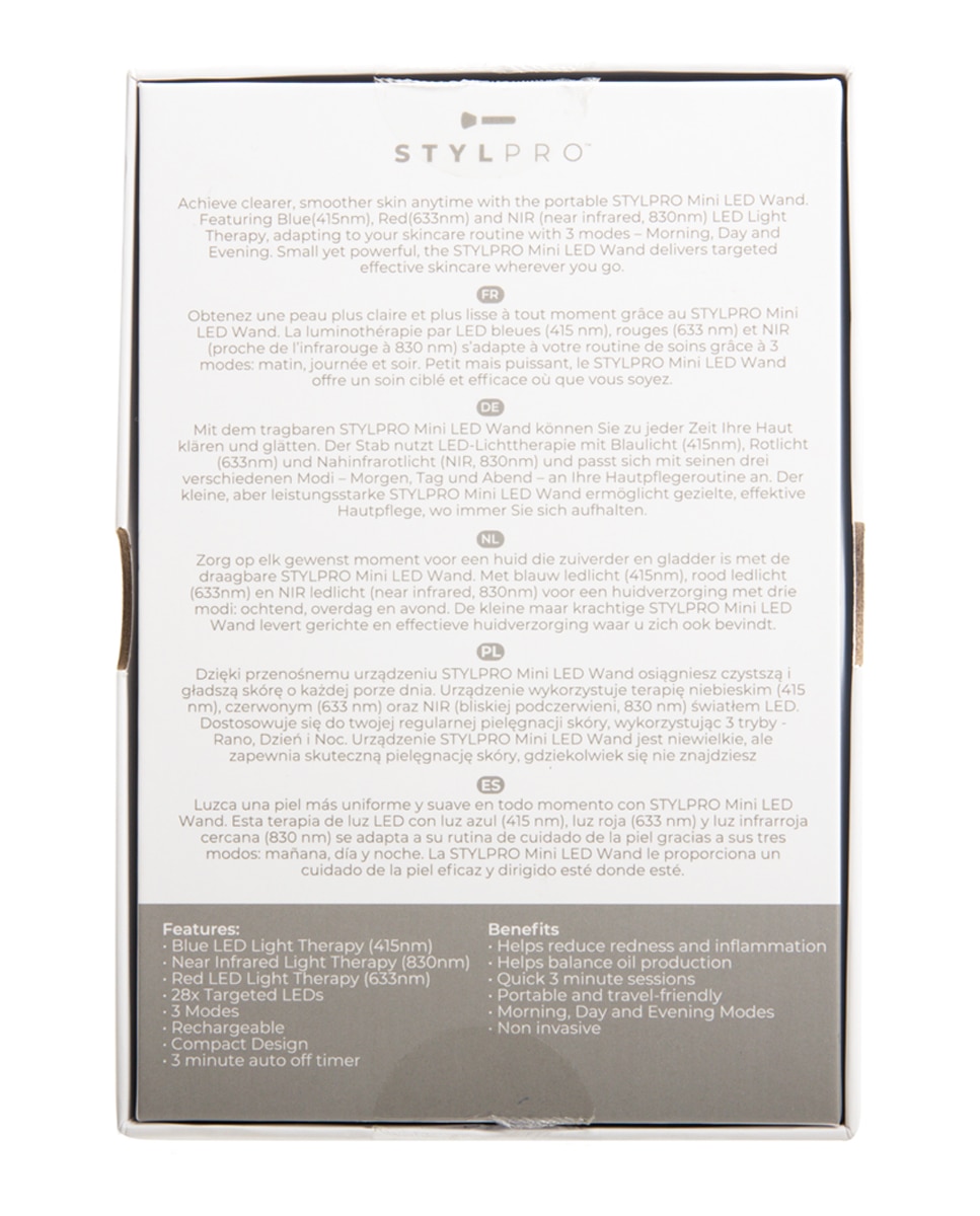 Imagen 8 de Aparato Facial Imperfecciones Mini LED Wand Stylpro