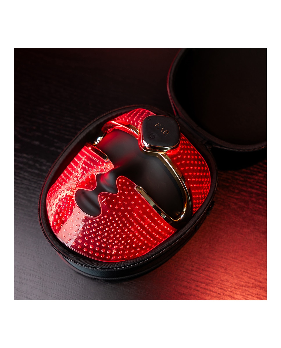 Máscara LED facial de silicona FAQ™ 202 PLUS Advanced - Black Black-6