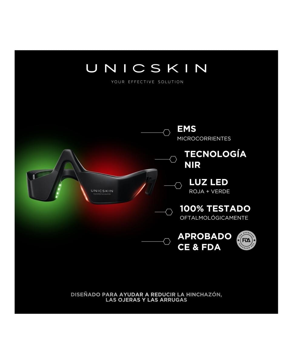 Unictech Eye Mask 5.0 Dispositivo Multifunción Con Tecnología LedNirEms 3