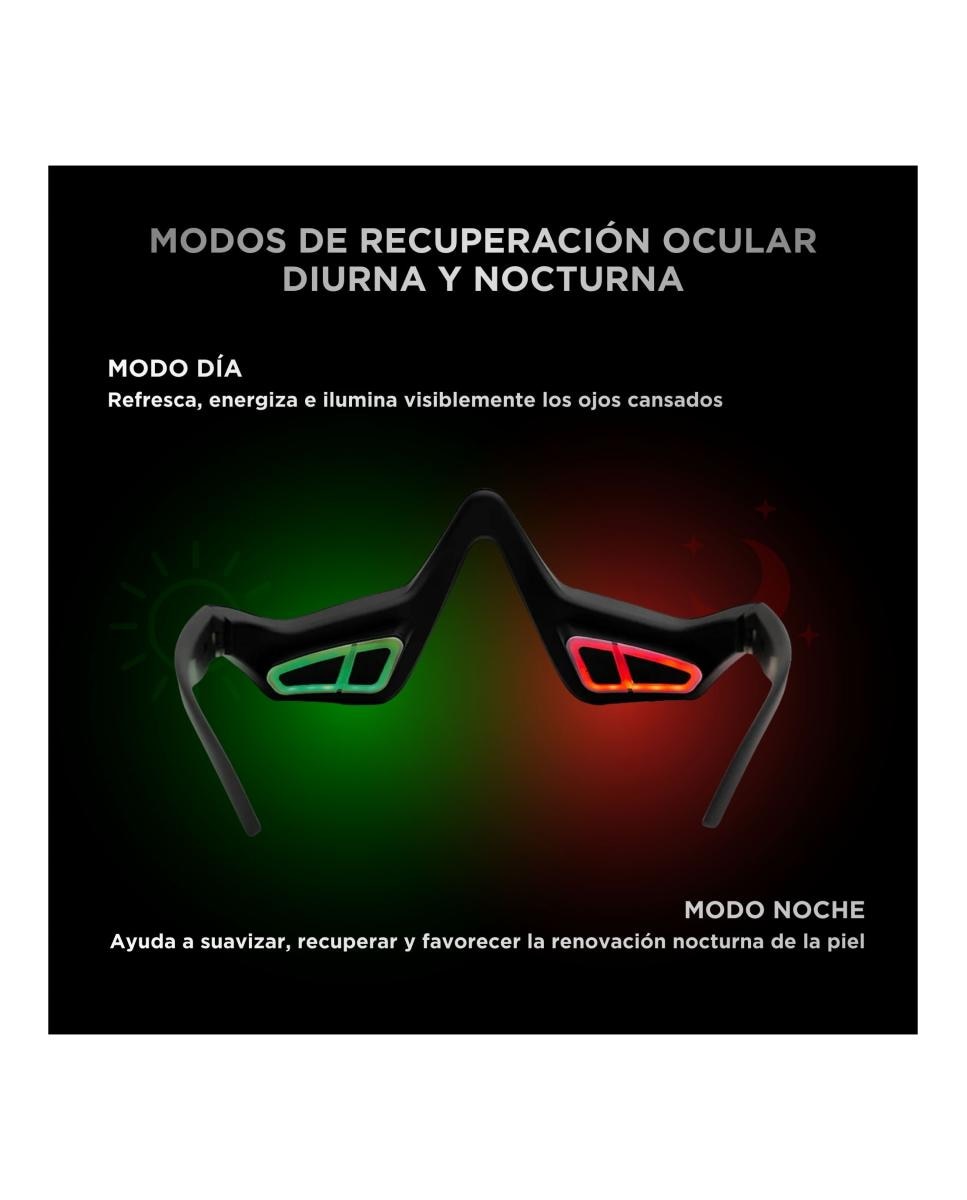Unictech Eye Mask 5.0 Dispositivo Multifunción Con Tecnología LedNirEms 5