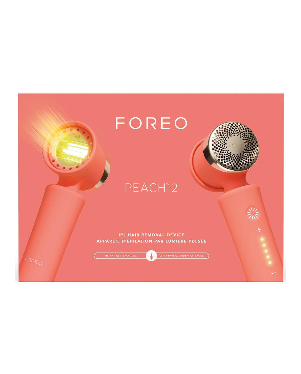 ™ 2 - Dispositivo IPL de depilación definitiva con sistema de enfriamiento de la piel FOREO - Peach Peach-2