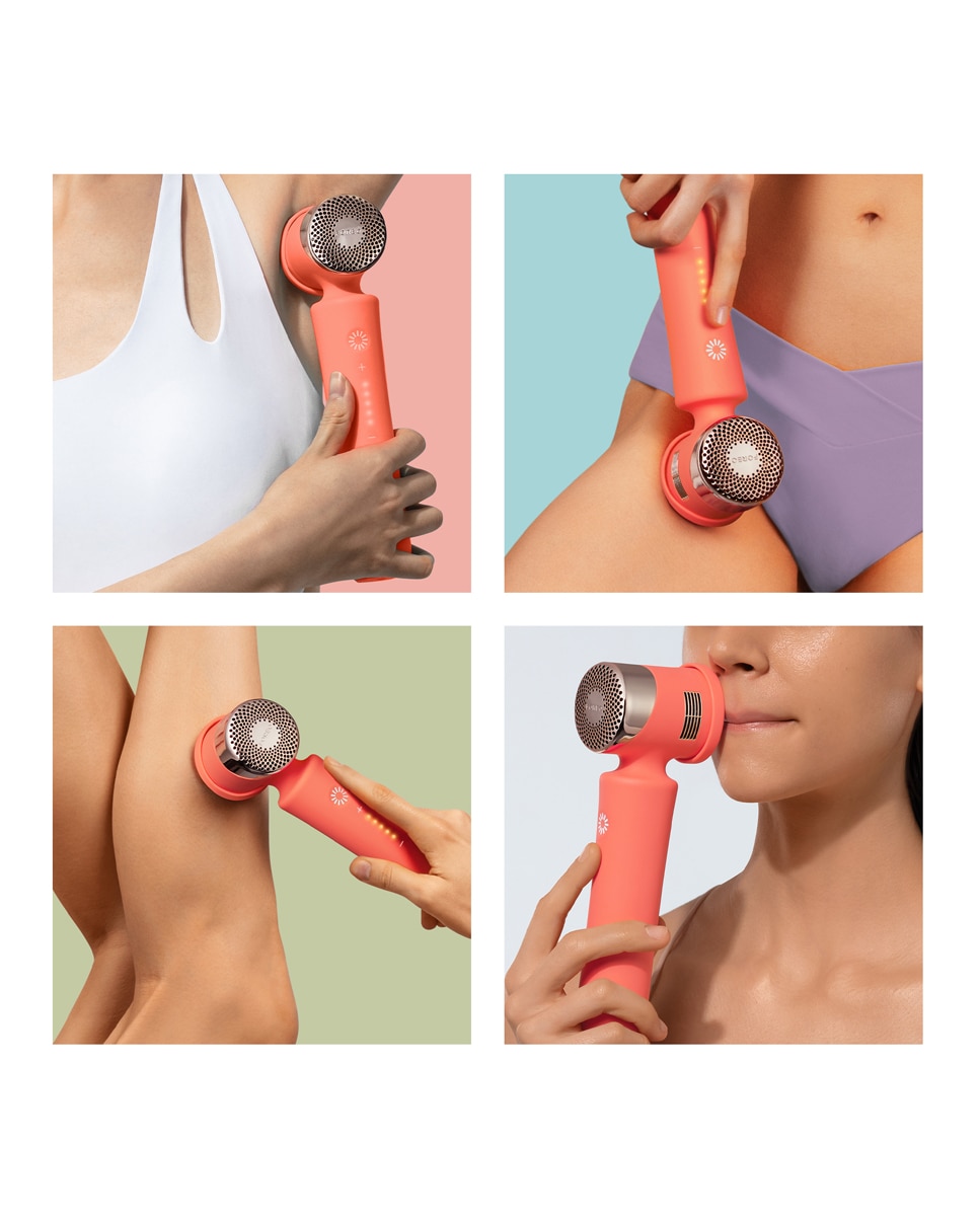 ™ 2 - Dispositivo IPL de depilación definitiva con sistema de enfriamiento de la piel FOREO - Peach Peach-3