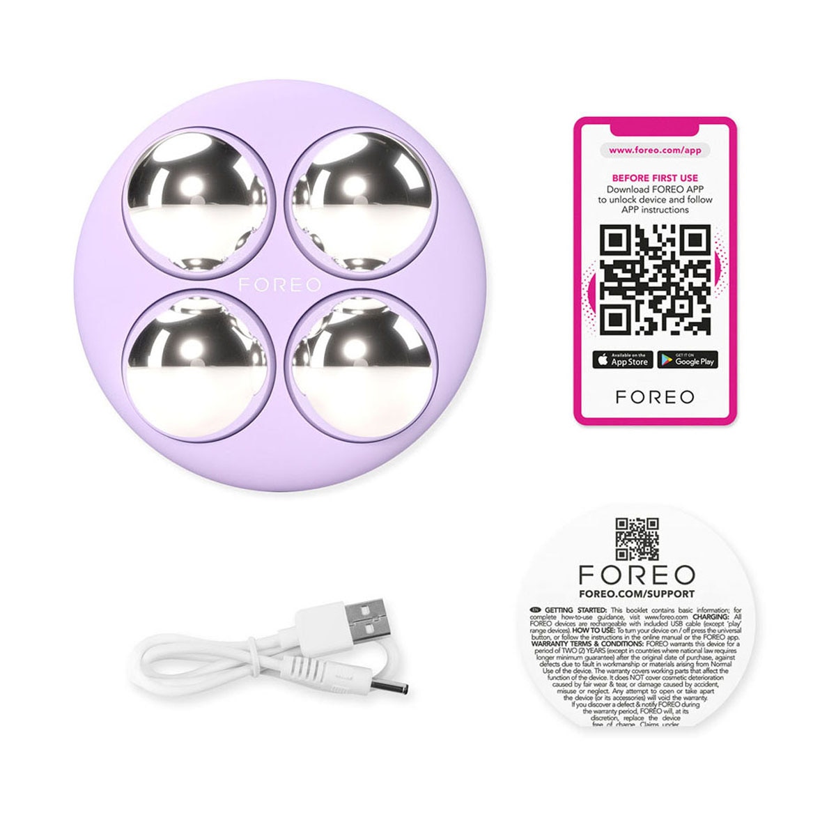 BEAR™ 2 body Dispositivo corporal de microcorrientes Lavender FOREO - Lavender Lavender-5