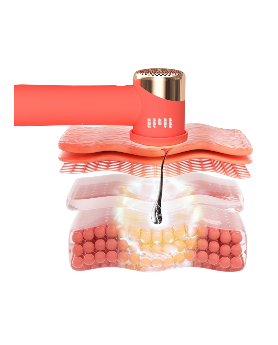 PEACH™ 2 go - Dispositivo IPL con sistema de enfriamiento de la piel para una depilación permanente Peach FOREO - Peach Peach-5