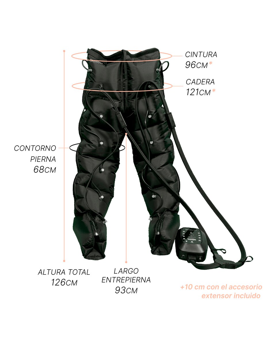 Masajeador Corporal de Presión de aire Presstech Skinvity 3