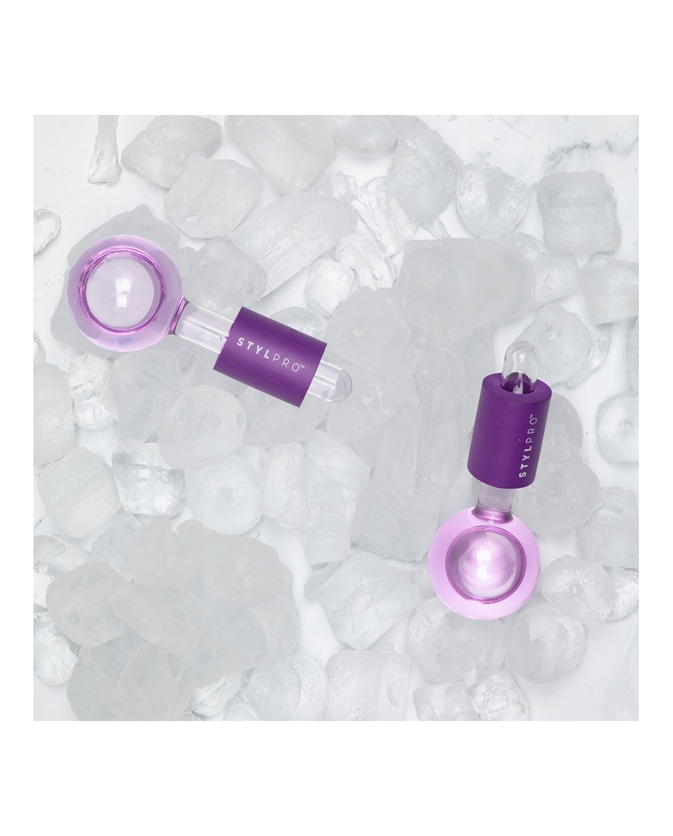 Rodillos de masaje facial Facial Ice Globes Stylpro 3