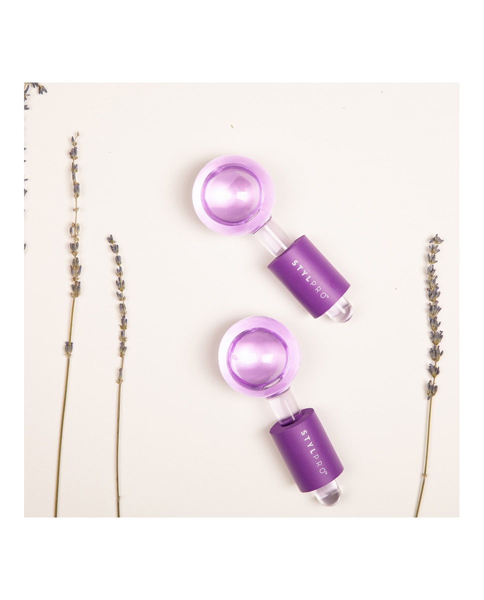 Rodillos de masaje facial Facial Ice Globes Stylpro 5