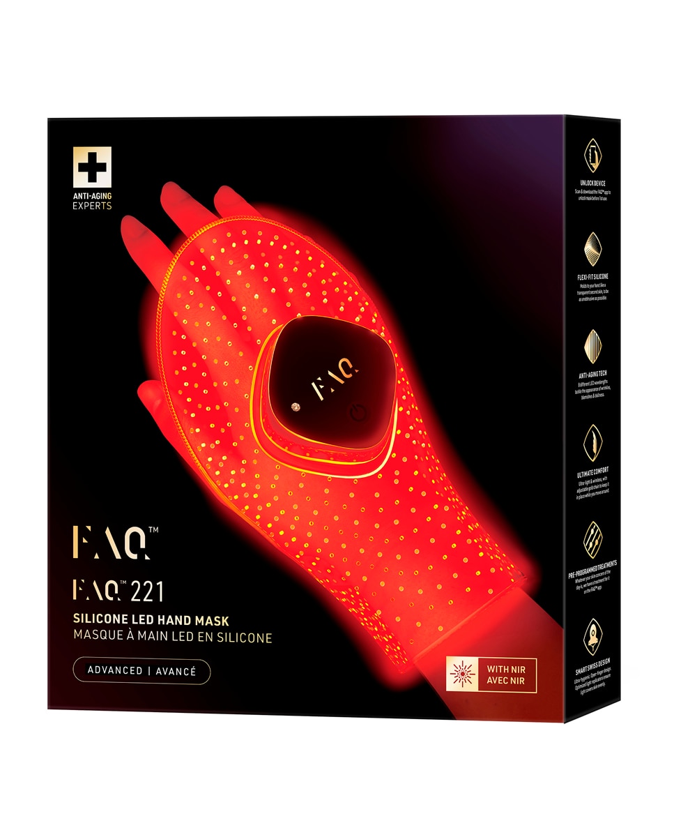 Máscara LED Anti-Envejecimiento para Manos 221 FAQ 2