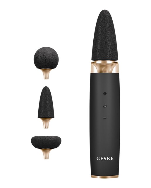 Cuidado De Pies Electric Pumice Foot Smoothing Multi-Pen | 8 In 1 Gray Geske