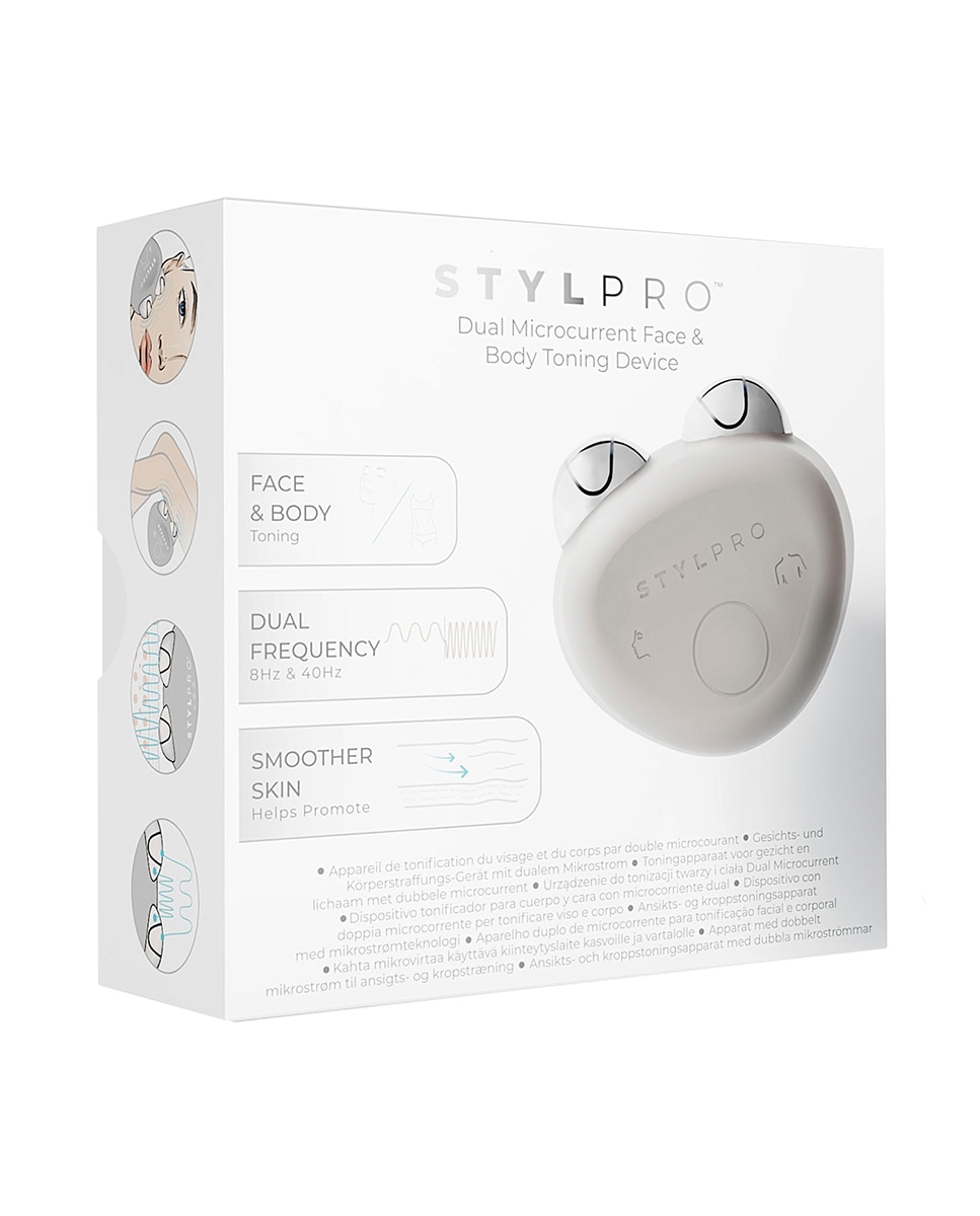 Dispositivo de microcorriente dual Dual Microcurrent Face & Body Toning Device Stylpro 7