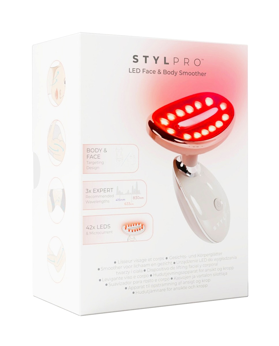Dispositivo rejuvenecimiento LED Face & Body Smoother Stylpro 6