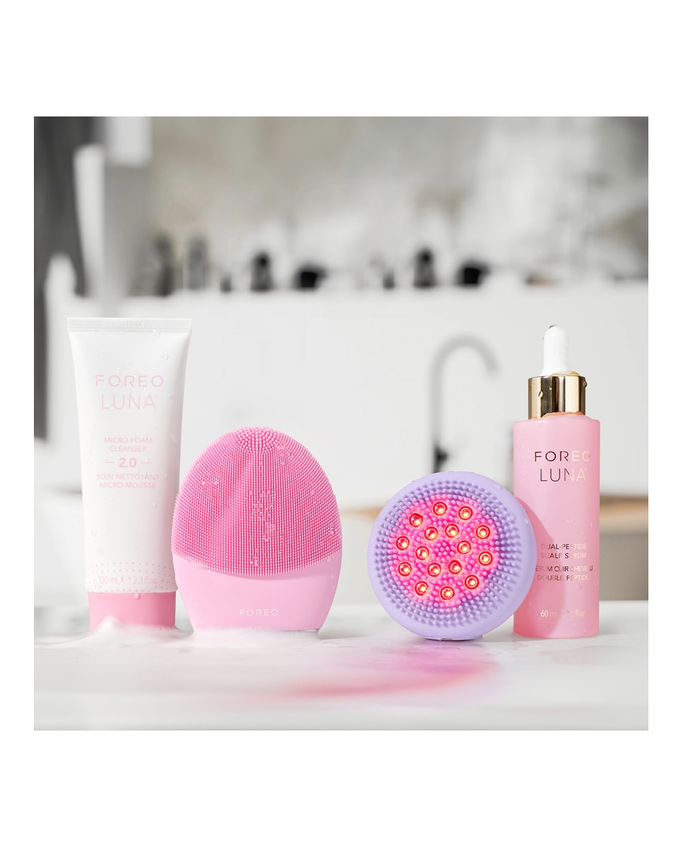 LUNA™ 4 hair; maseajeador de cuero cabelludo LED 2 en 1 3