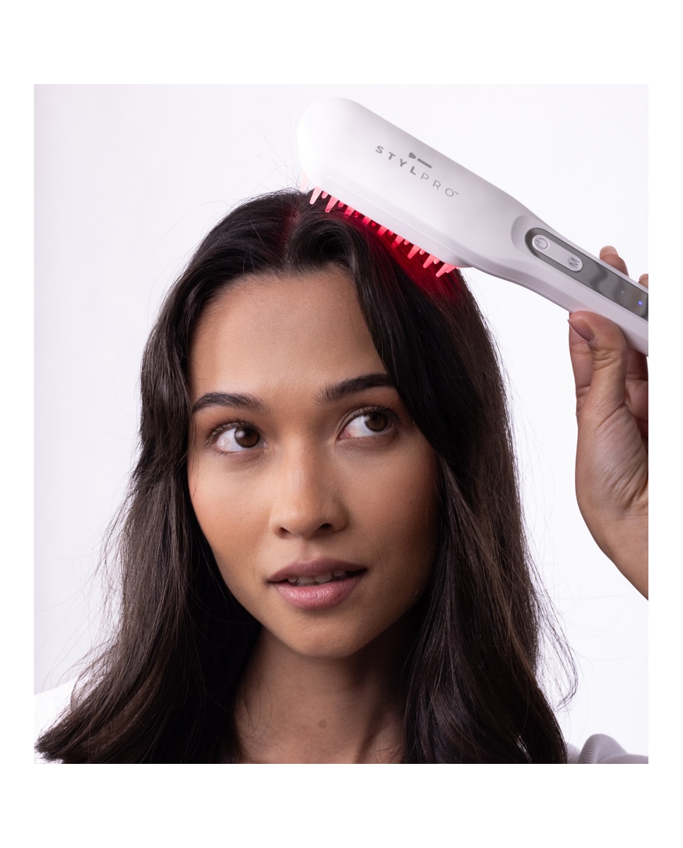 Peine Renovador Cabello Root Renew Red Light Hairbrush Stylpro 2