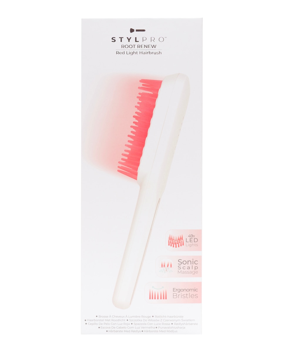 Peine Renovador Cabello Root Renew Red Light Hairbrush Stylpro 5