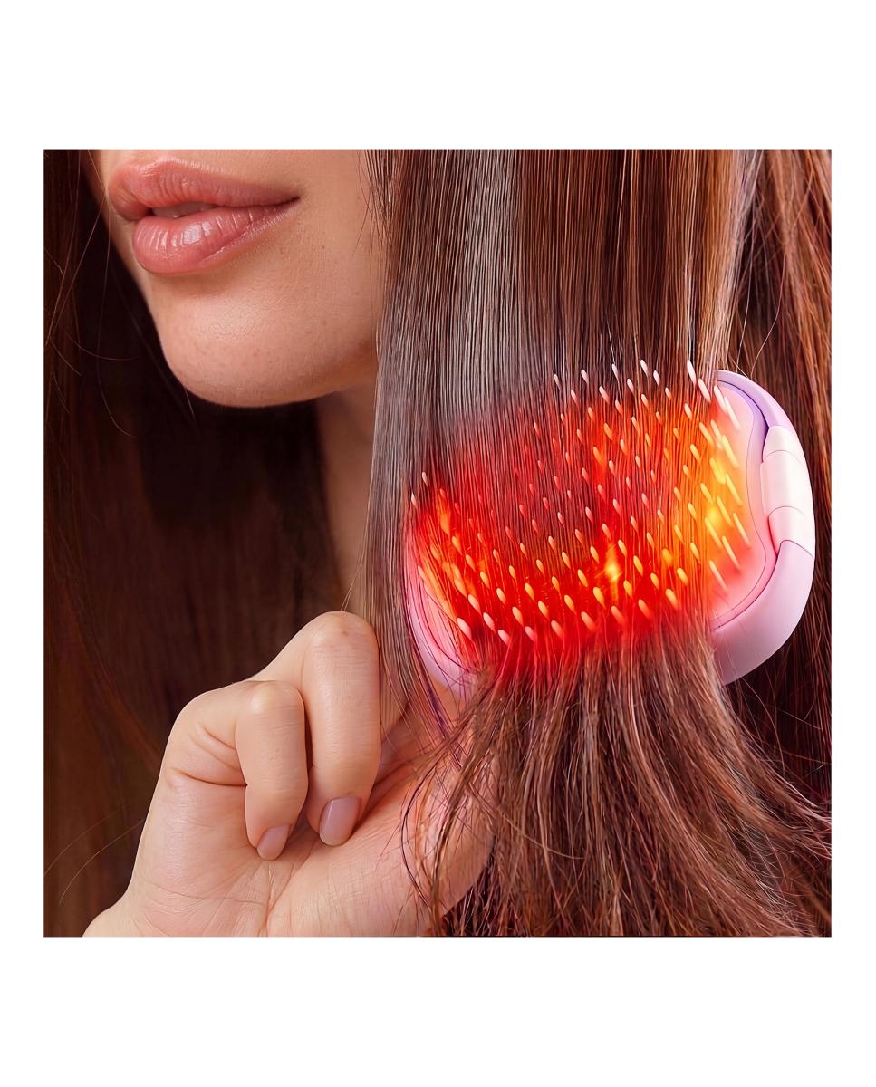 Flip Plus Led Detangling Hairbrush Cepillo de Pelo - Lila Lila-5