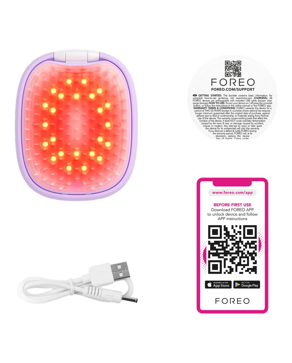 Flip Plus Led Detangling Hairbrush Cepillo de Pelo - Lila Lila-7