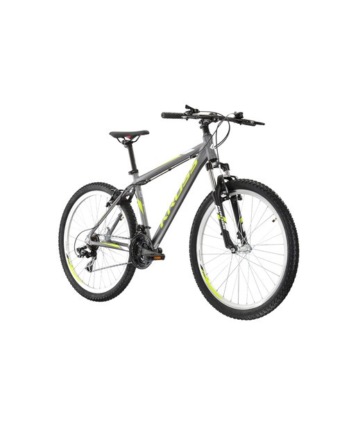 Bicicleta de niños Hexagon 2022 Kross - Gris / Verde Gris / Verde-3
