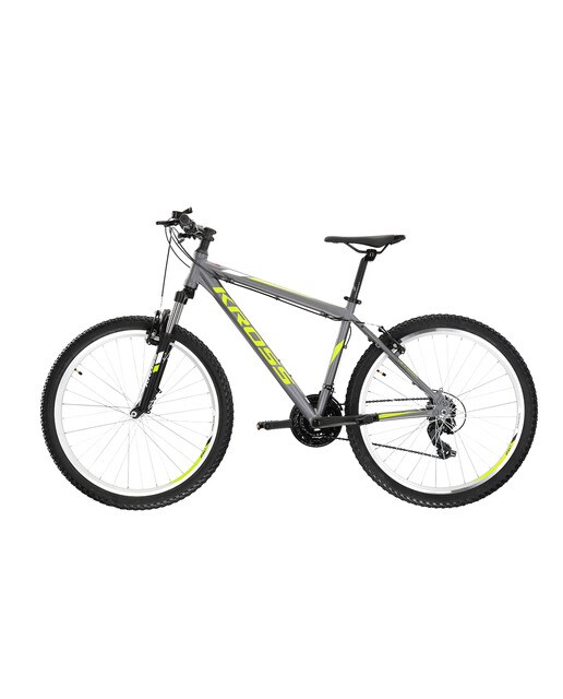 Bicicleta de niños Hexagon 2022 Kross - Gris / Verde Gris / Verde-7