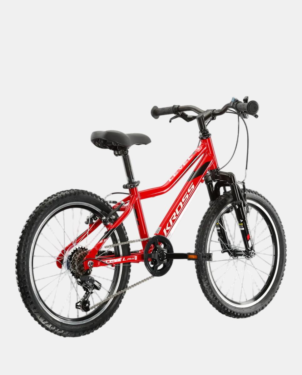 Imagen 5 de Bicicleta de infantil Level Mini 2.0 Kross - Amarillo / Negro Rojo / Negro
