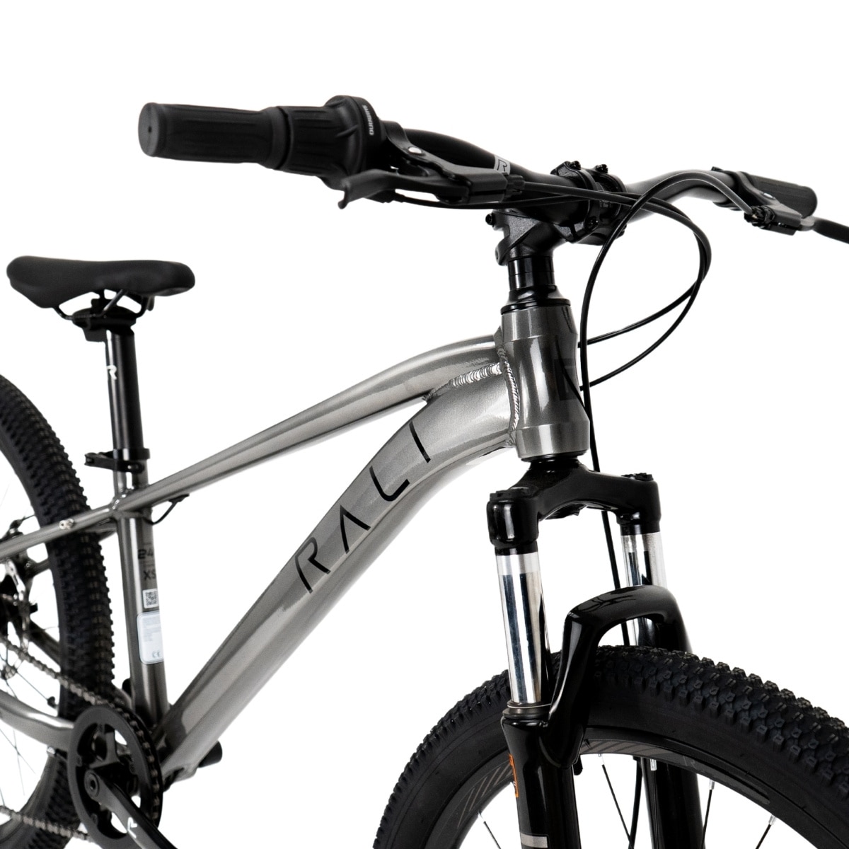 Bicicleta de niños PRO0-24-P-4 Rali Plateado-4