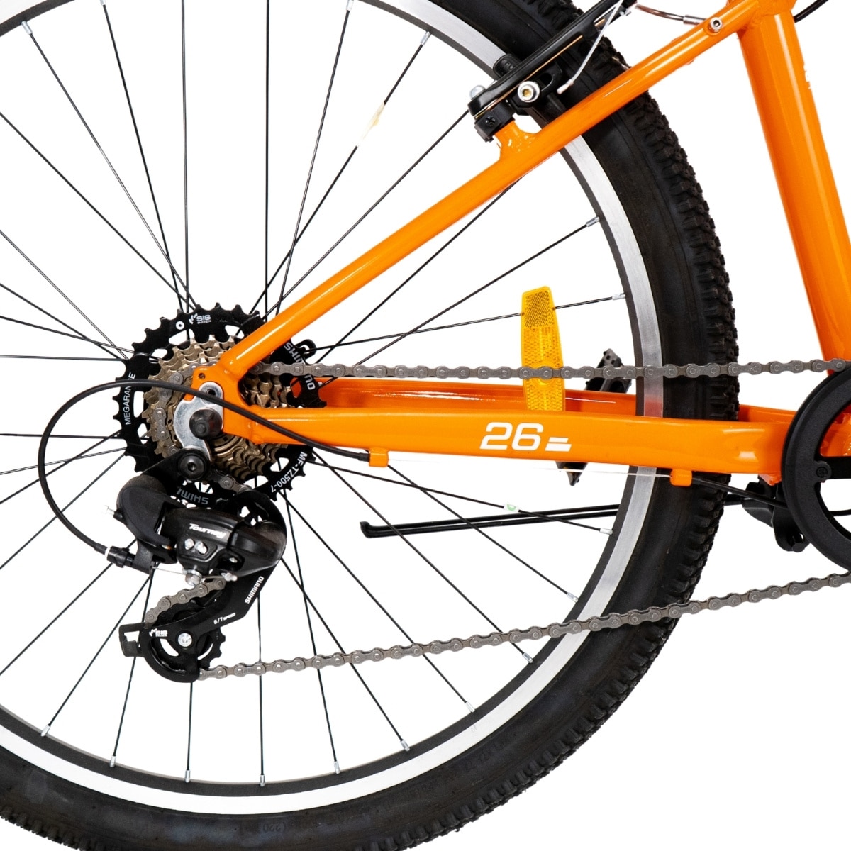 Bicicleta de niños PRO1-26S-N-4 Rali Naranja-2