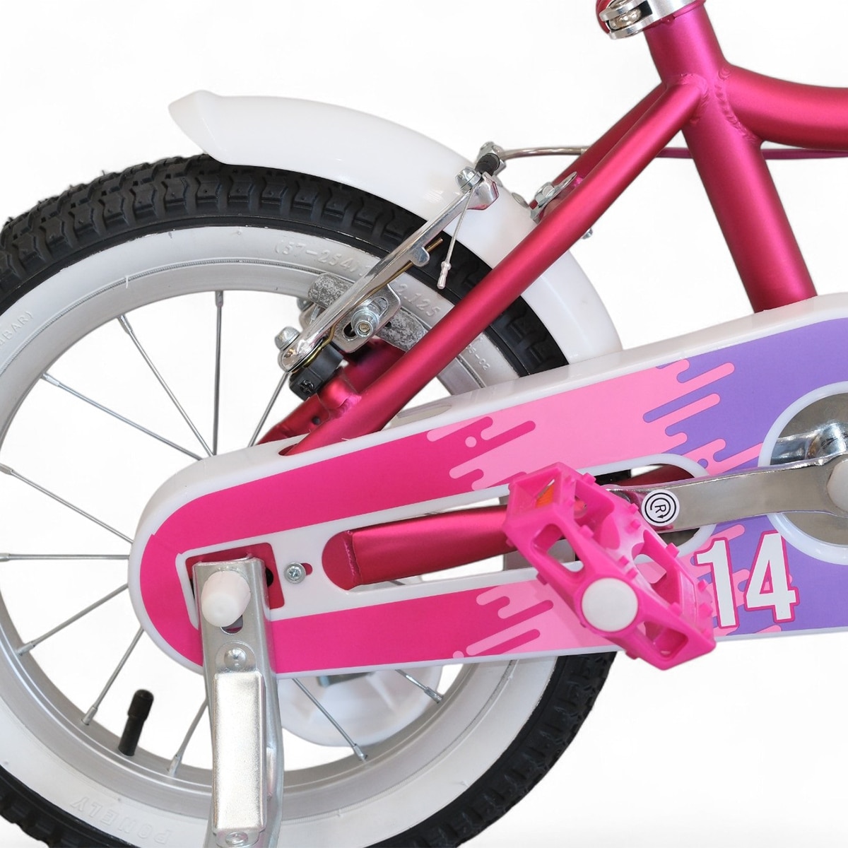Bicicleta de niños MAL-14-P-4 Rali Rosa / Morado-5