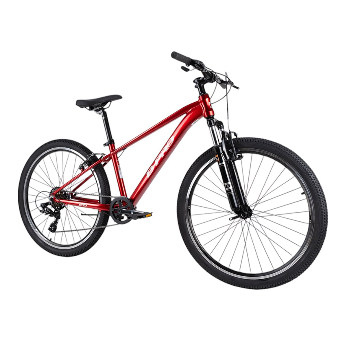 Bicicleta de niños 26" Mtb Bkom BPRO - Rojo Rojo-2