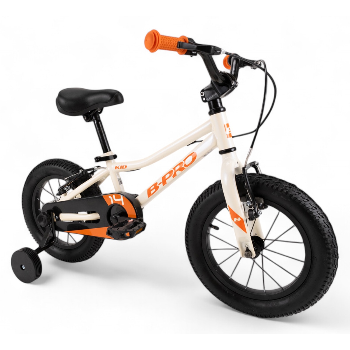 Bicicleta de Criança 14" Bkid Infantil Branco-2