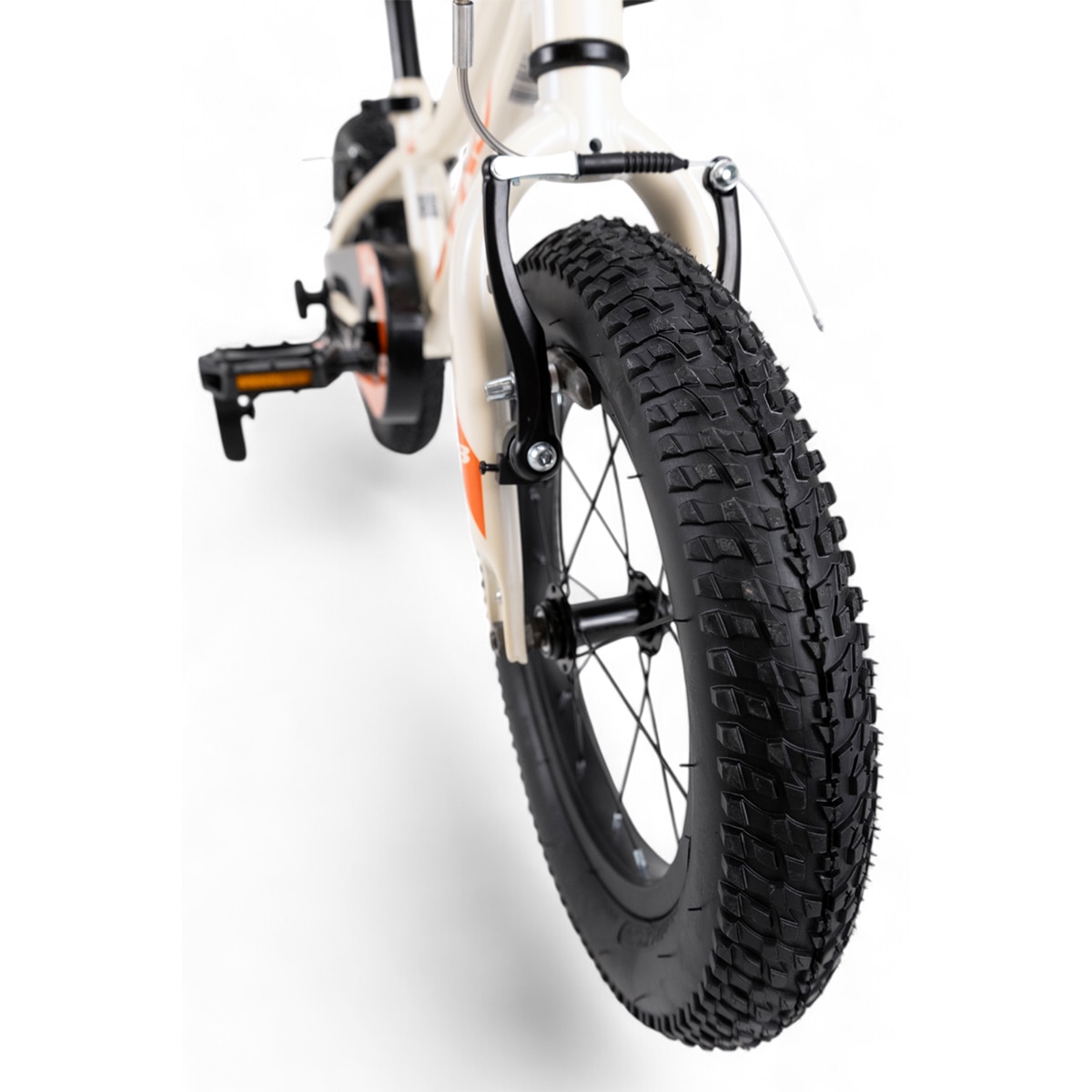 Bicicleta de Criança 14" Bkid Infantil Branco-5