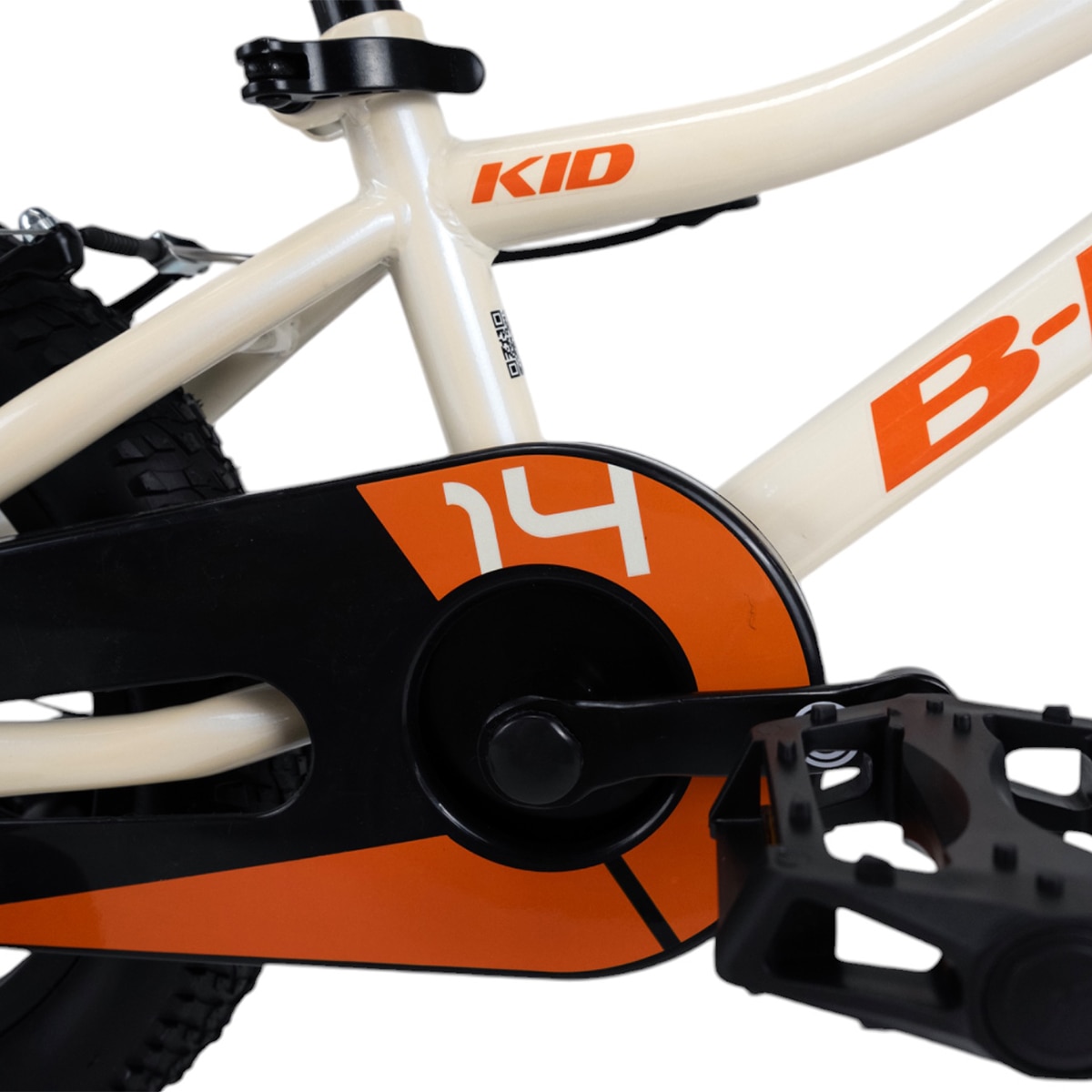 Bicicleta de Criança 14" Bkid Infantil Branco-8
