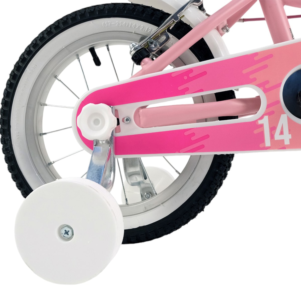 Bicicleta de Menina 14" Brose Infantil Rosa-pastel-10