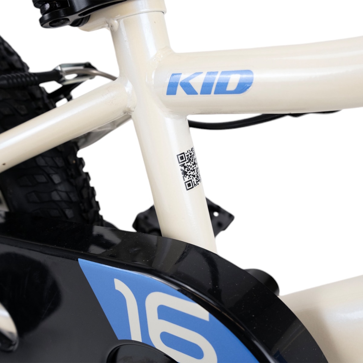 Bicicleta de Criança 16" Bkid Infantil Branco-8