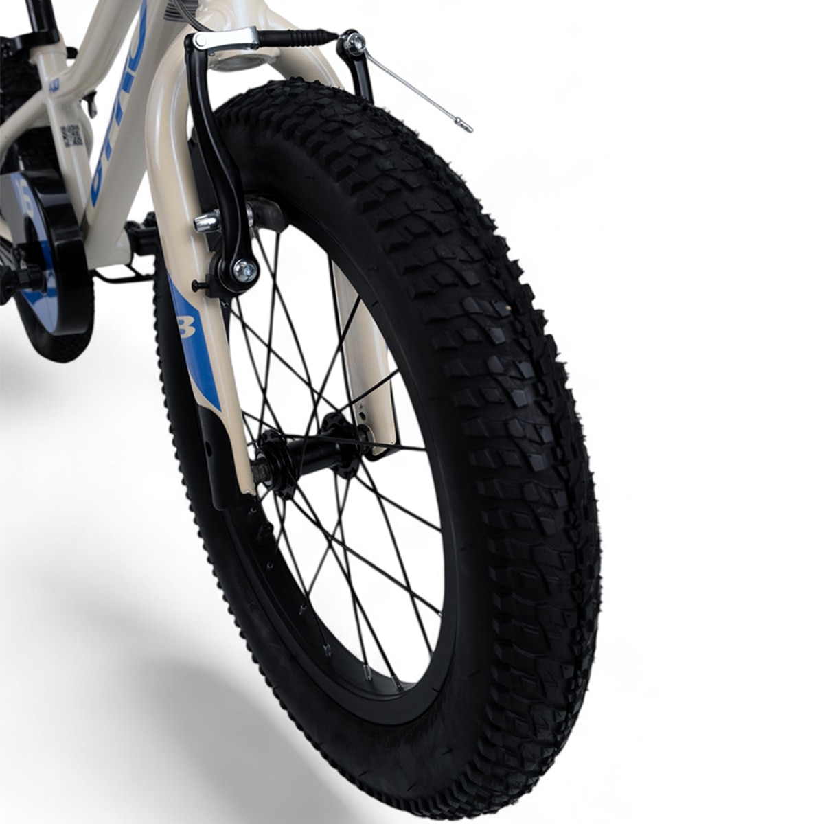 Bicicleta de Criança 16" Bkid Infantil Branco-9