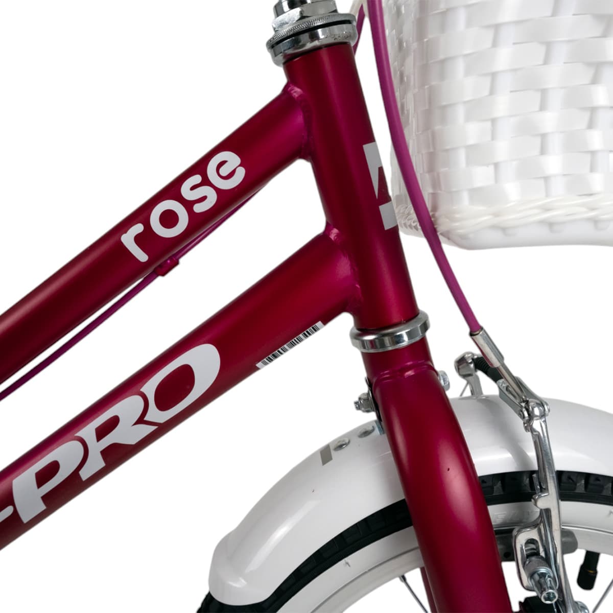 Bicicleta de Menina 16" Brose Infantil Rosa / Roxo-4