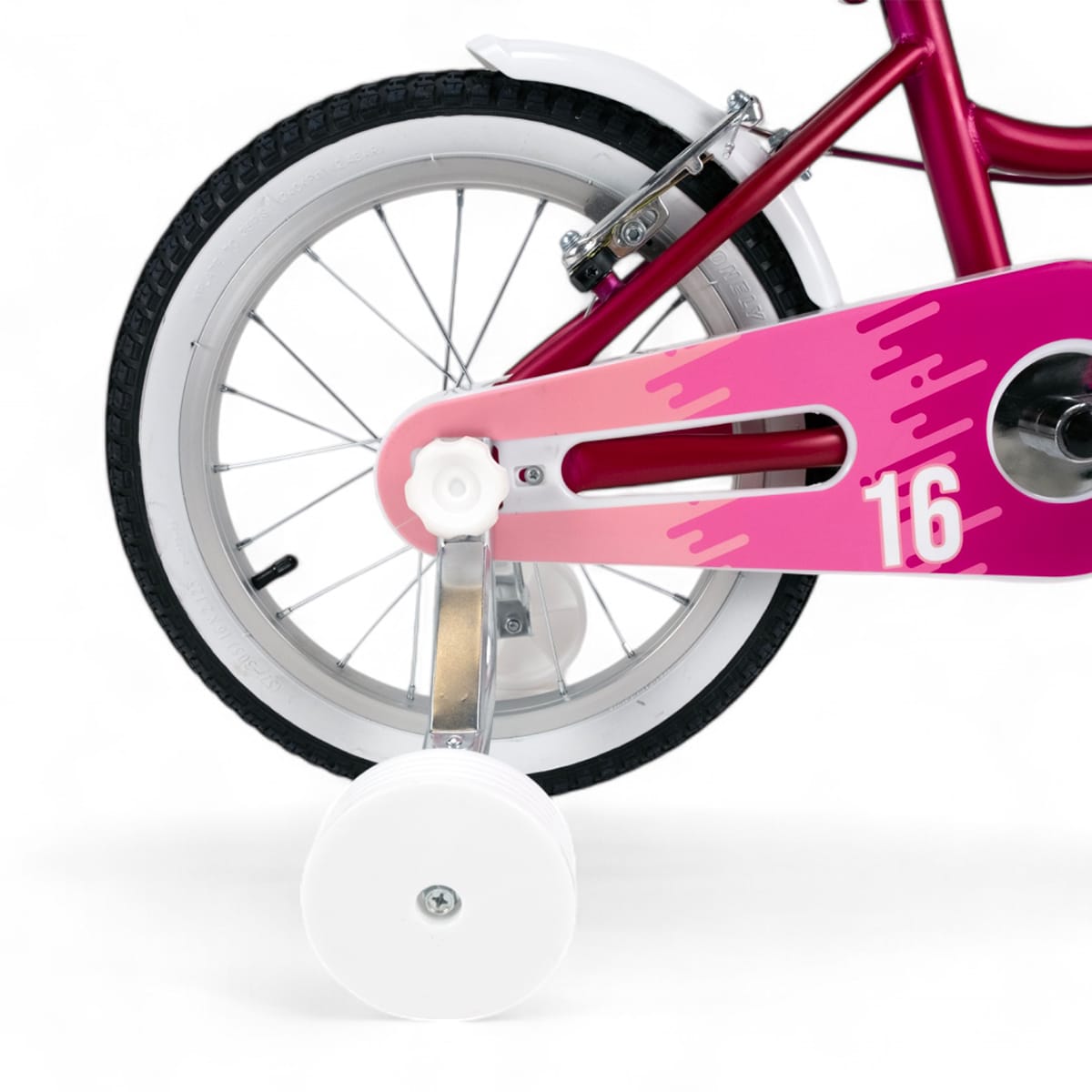 Bicicleta de Menina 16" Brose Infantil Rosa / Roxo-11