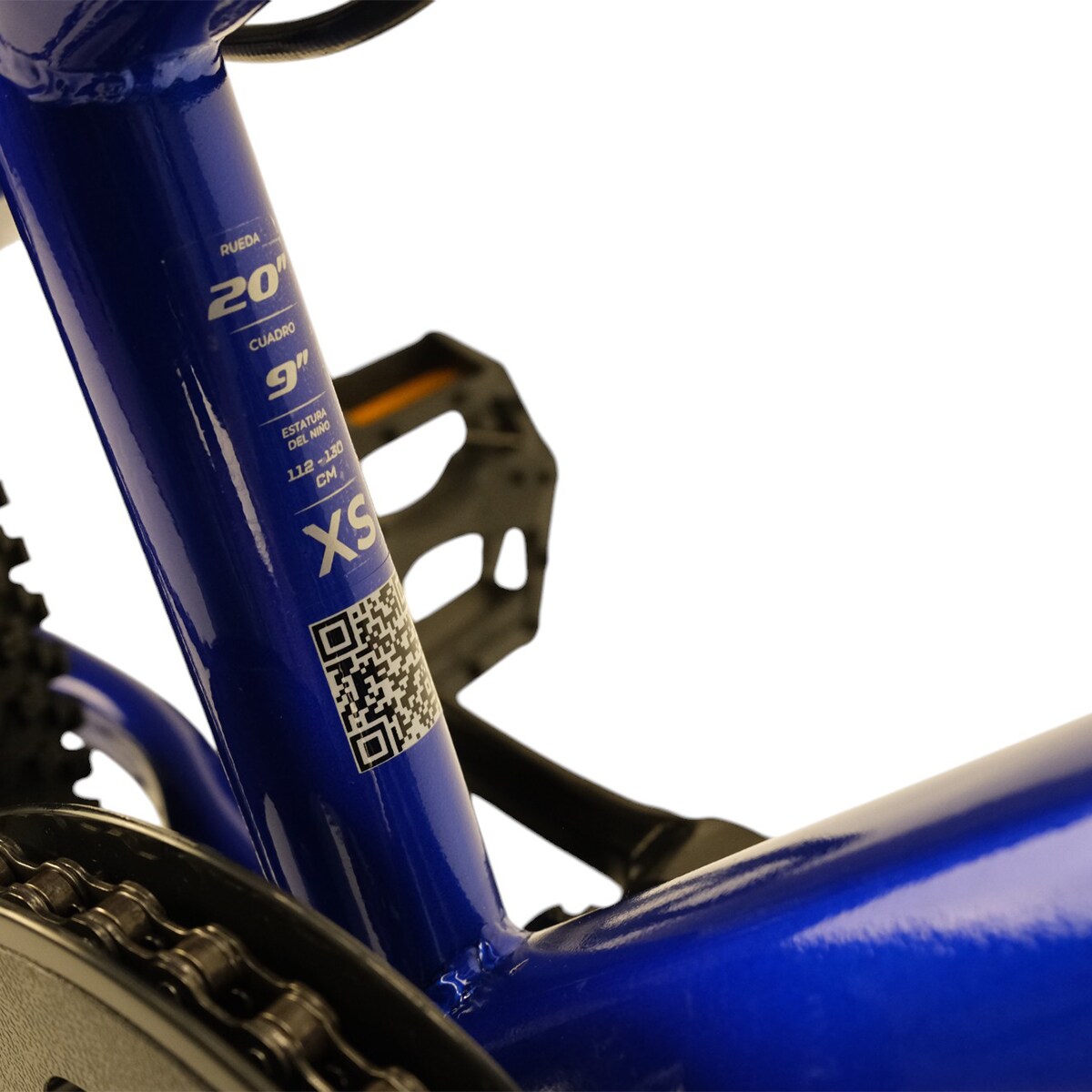 Bicicleta de Criança 20" Btrack Infantil Azul-14