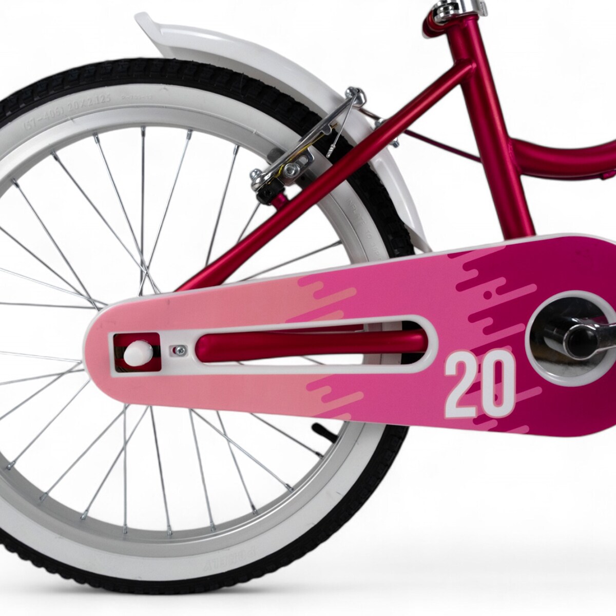 Bicicleta de Menina 20" Brose Infantil Rosa / Roxo-4