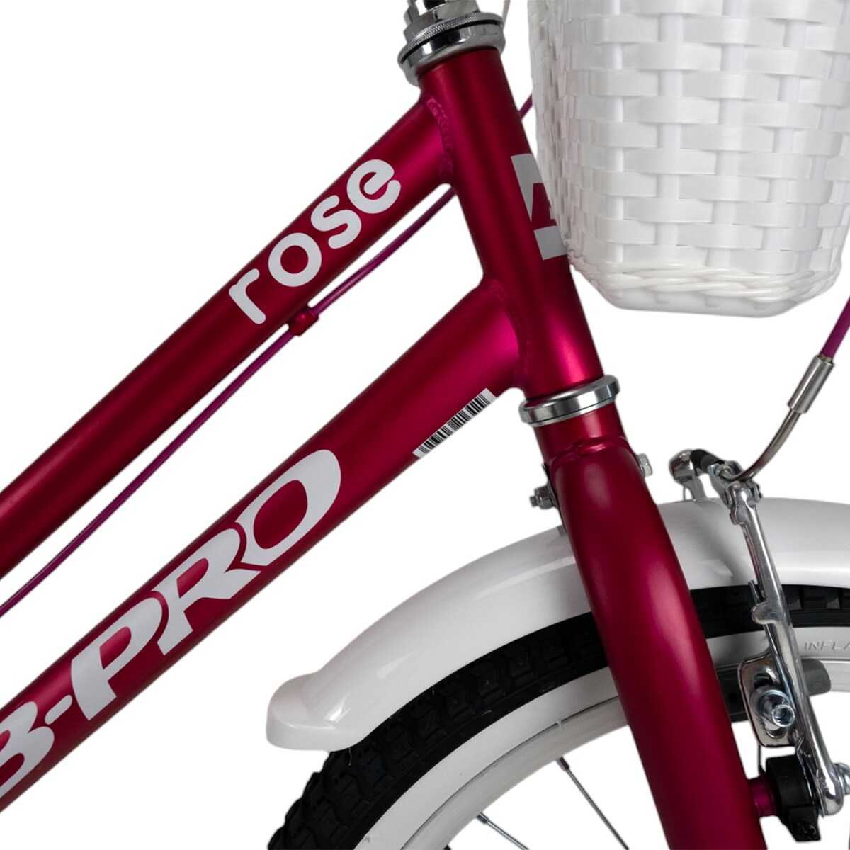 Bicicleta de Menina 20" Brose Infantil Rosa / Roxo-5