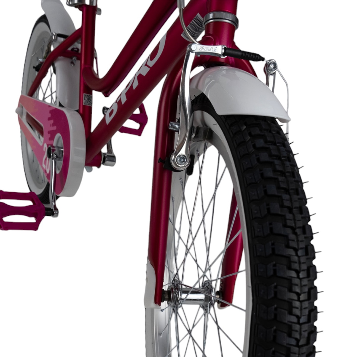 Bicicleta de Menina 20" Brose Infantil Rosa / Roxo-12