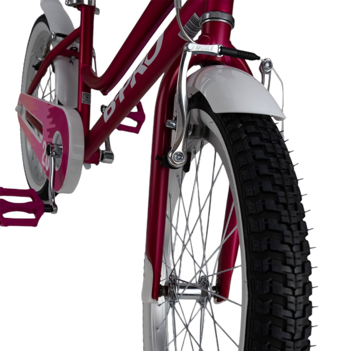 Bicicleta de Menina 20" Brose Infantil Rosa / Roxo-12