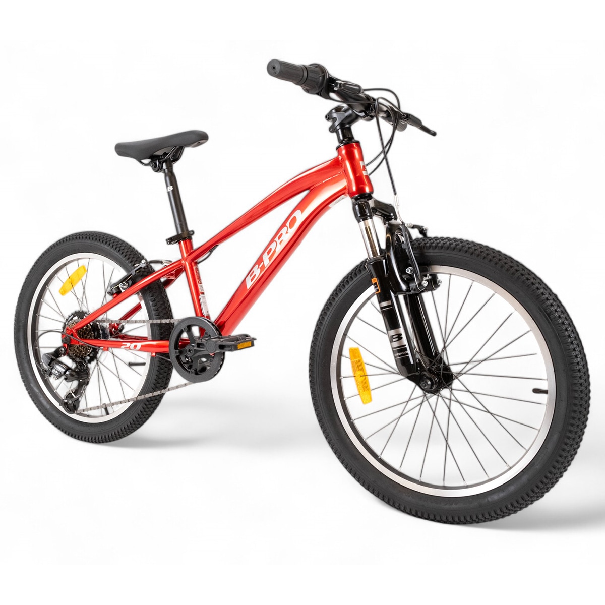 Bicicleta de Criança 20" Mtb Bkom Vermelho-2