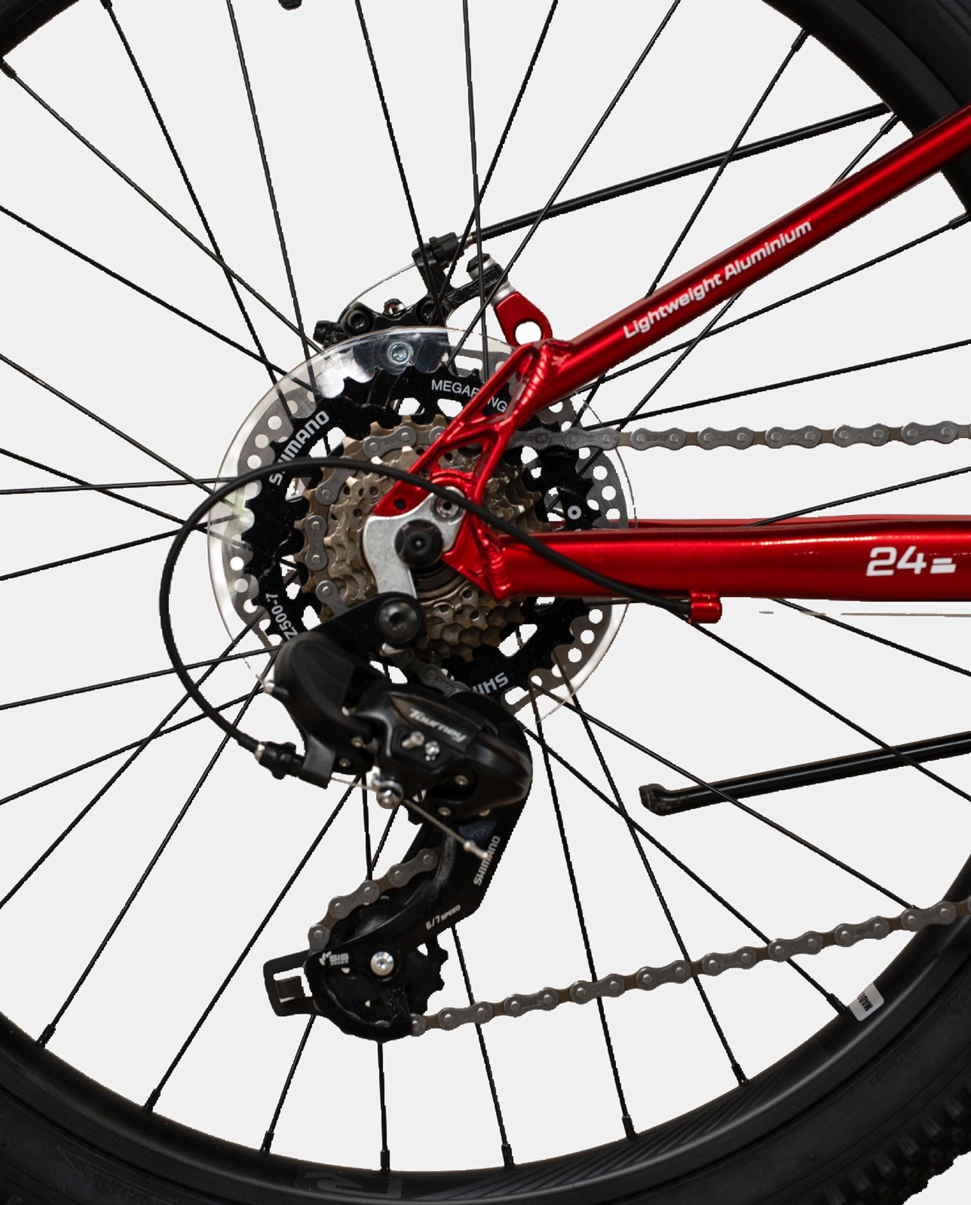 Imagen 5 de Bicicleta de Montaña Unisex Rojo SPRO 0 24" Rali - Rojo Rojo
