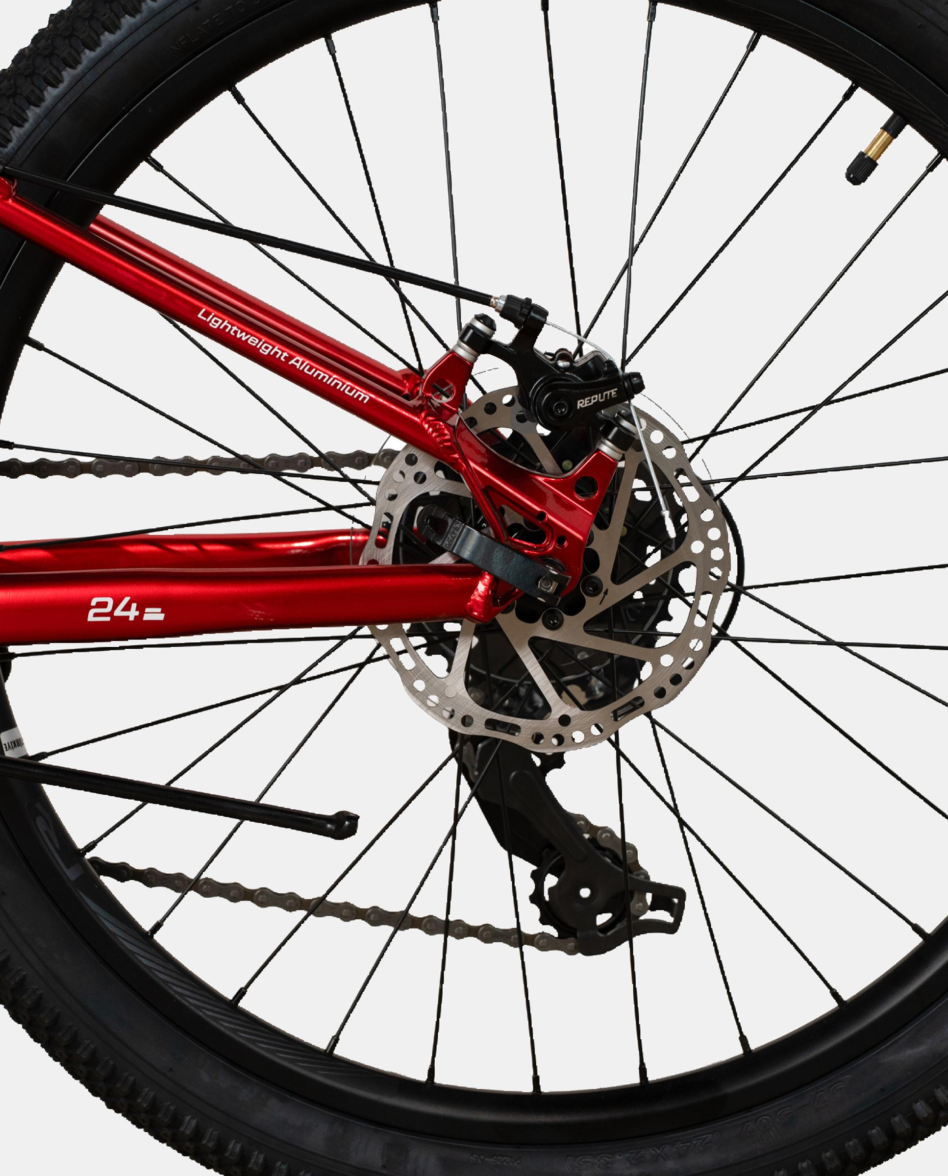 Imagen 6 de Bicicleta de Montaña Unisex Rojo SPRO 0 24" Rali - Rojo Rojo