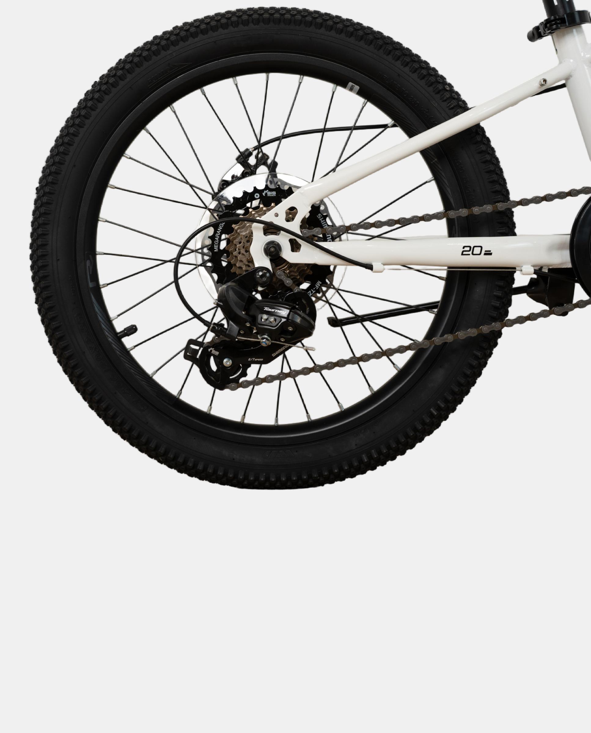 Imagen 5 de Bicicleta de Montaña Unisex Blanco Plata SPRO 1 20" Rali - Blanco Blanco