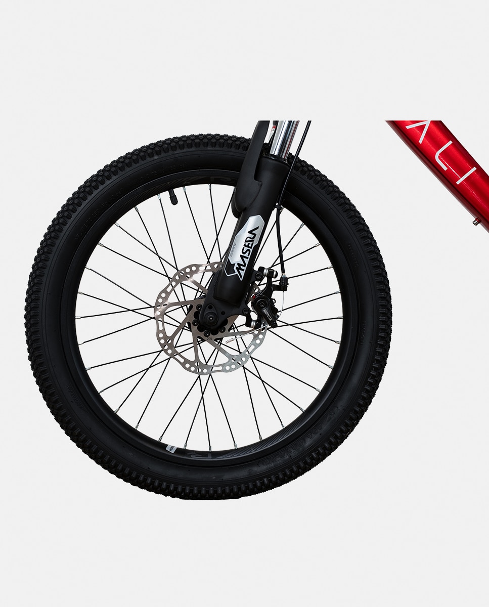 Imagen 6 de Bicicleta de Montaña Unisex Rojo Negro SPRO 1 20" Rali - Rojo / Negro Rojo / Negro