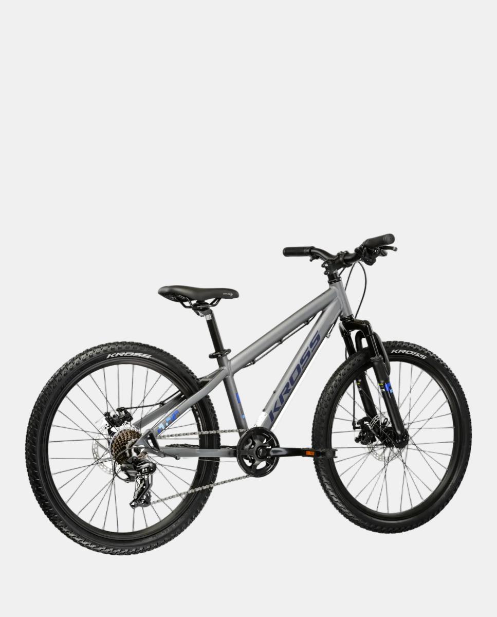 Bicicleta de junior Dust jr 1.0 DSC Kross - Gris / Azul Gris / Azul-2